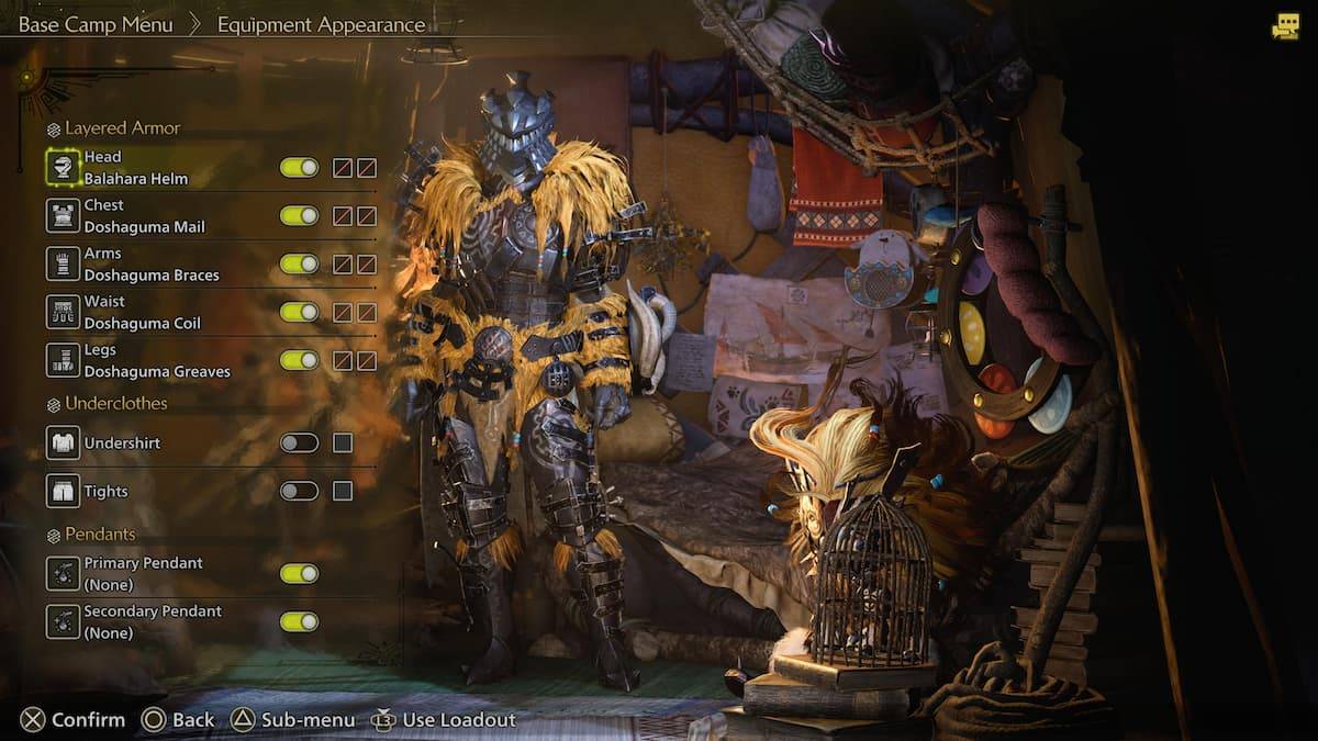 Monster Hunter Wilds中的分層裝甲