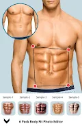 Man Fit Body Photo Editor: Abs ภาพหน้าจอ 4