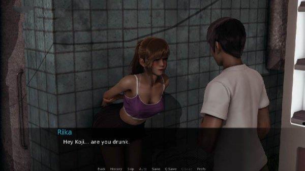 The College Life of Rika Tanaka Скриншот 1