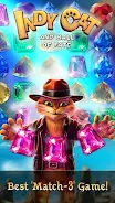 Indy Cat: Match 3 Adventure 스크린샷 2