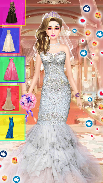 Dress Up Girls Makeup Game ဖန်သားပြင်ဓာတ်ပုံ 3