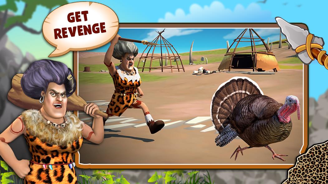 Scary Teacher Stone Age Mod应用截图第4张