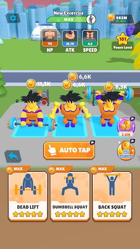 Legendary Warriors Gym Clicker Tangkapan skrin 2