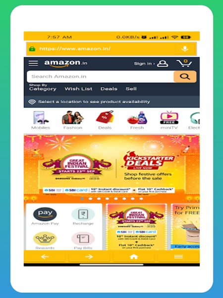 RTI Web Browser: Fast & Secure 스크린샷 2