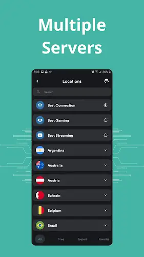 VPN Rice: Fast & Secure Proxy ဖန်သားပြင်ဓာတ်ပုံ 2