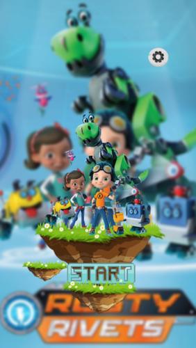 Rusty Rivets Car Driving Games Скриншот 1