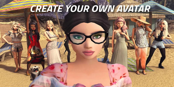 Avakin Life - 3D virtual world MOD Tangkapan skrin 1