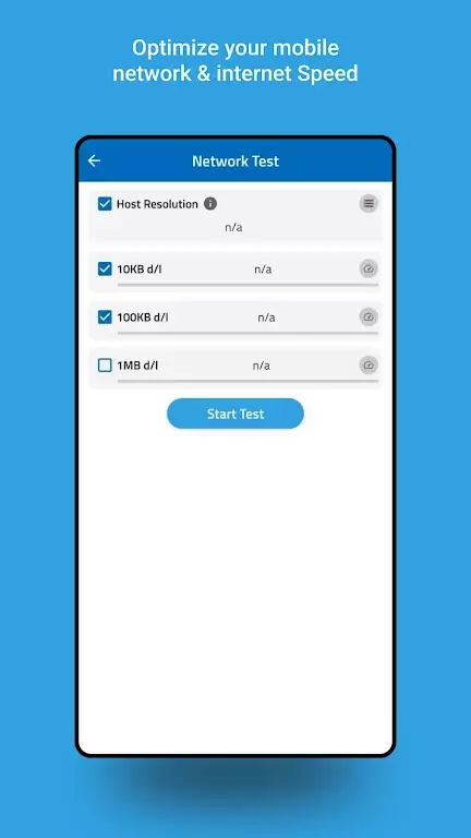 Schermata Signal Strength Test & Refresh 2