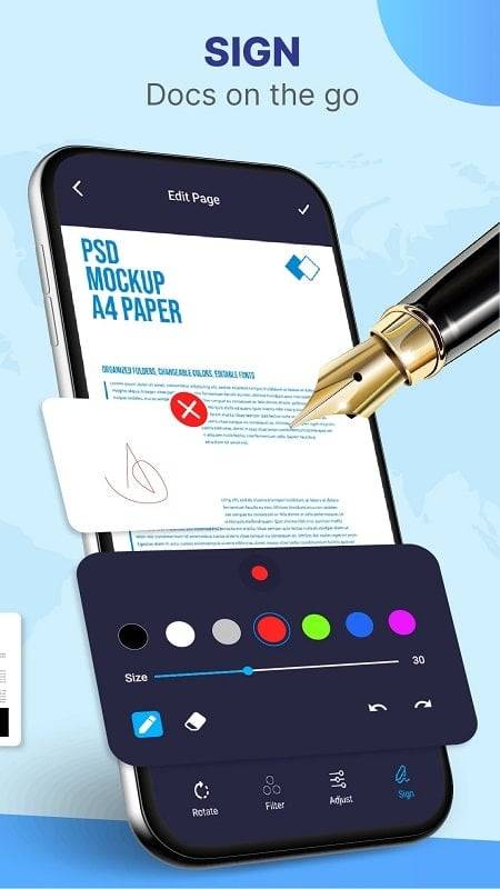 Document Scan Schermafbeelding 1