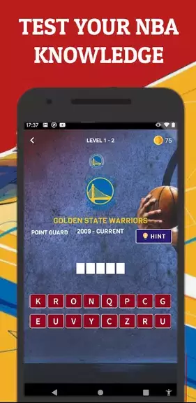 Guess the NBA player - NBA Qui 스크린샷 1
