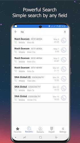 Phone Dialer - Contacts and Ca ภาพหน้าจอ 3