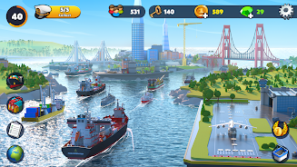 Schermata Port City: Ship Tycoon 2023 4
