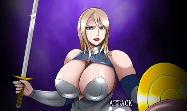 Knightess VS Tentacle Monster Скриншот 1