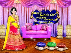 Indian Wedding Princess Salon Captura de pantalla 1