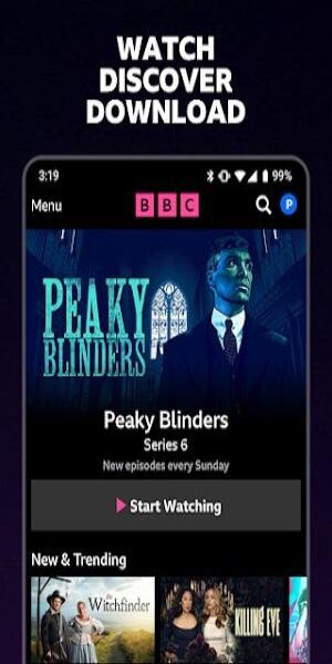 BBC iPlayer Скриншот 1