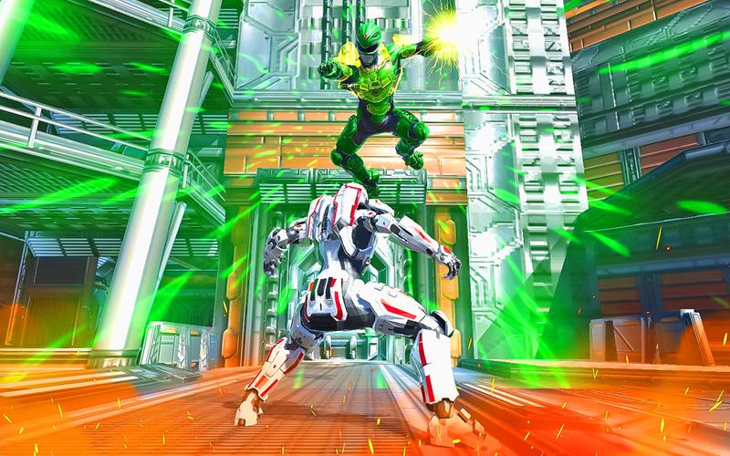 Hero Dino Robot Warrior Battle स्क्रीनशॉट 2