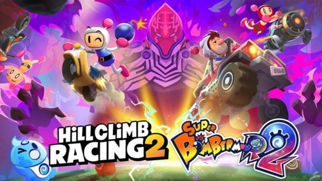 Super Bomberman R 2 Sumali sa Hill Climb Racing 2!
