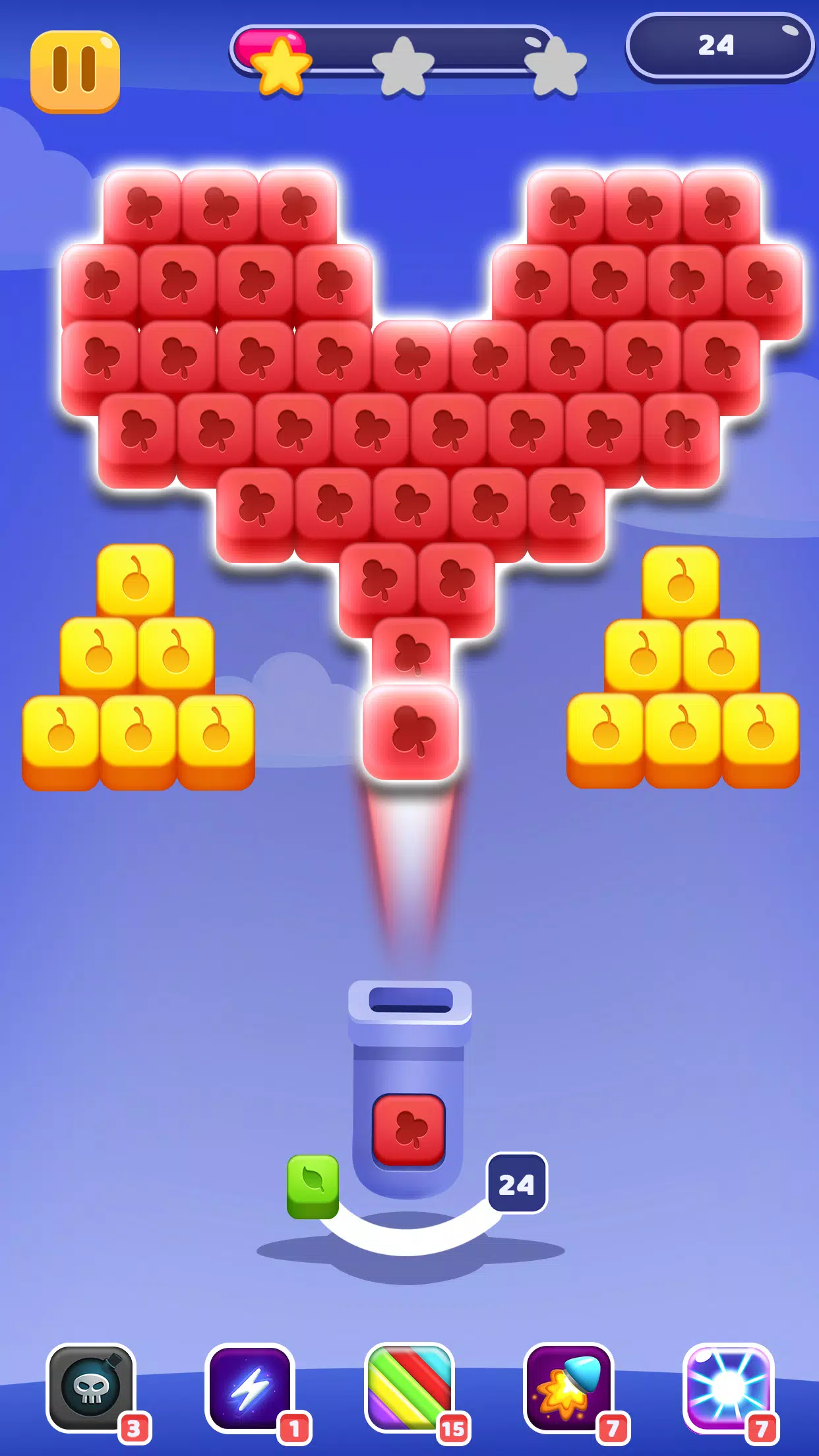 Bubble Shooter Rainbow 2024 Скриншот 1