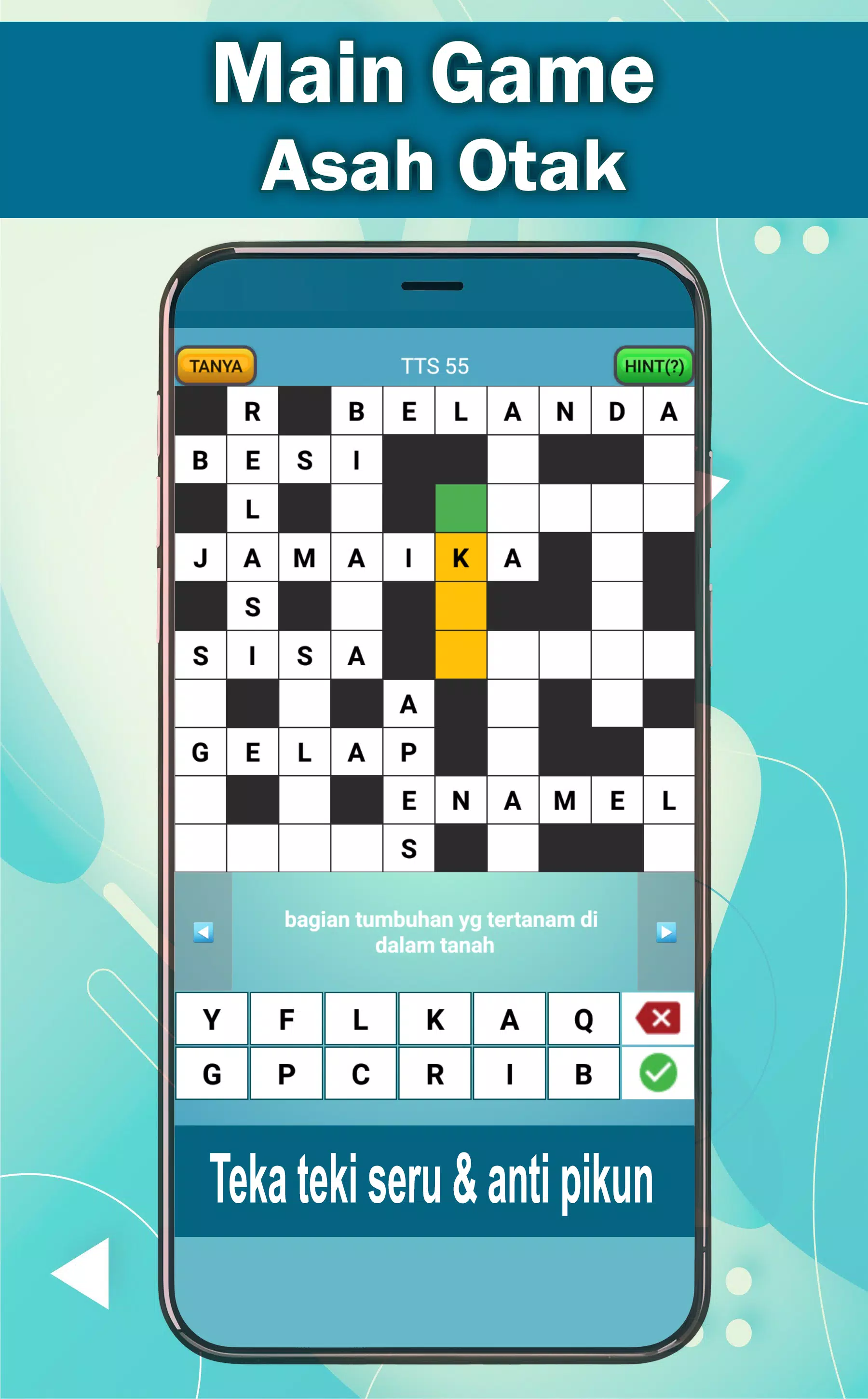 TTS Asli - Teka Teki Silang Captura de pantalla 1