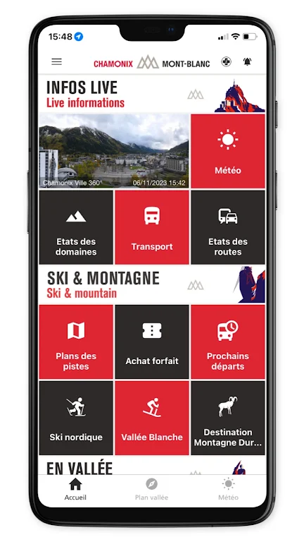 Chamonix ဖန်သားပြင်ဓာတ်ပုံ 2