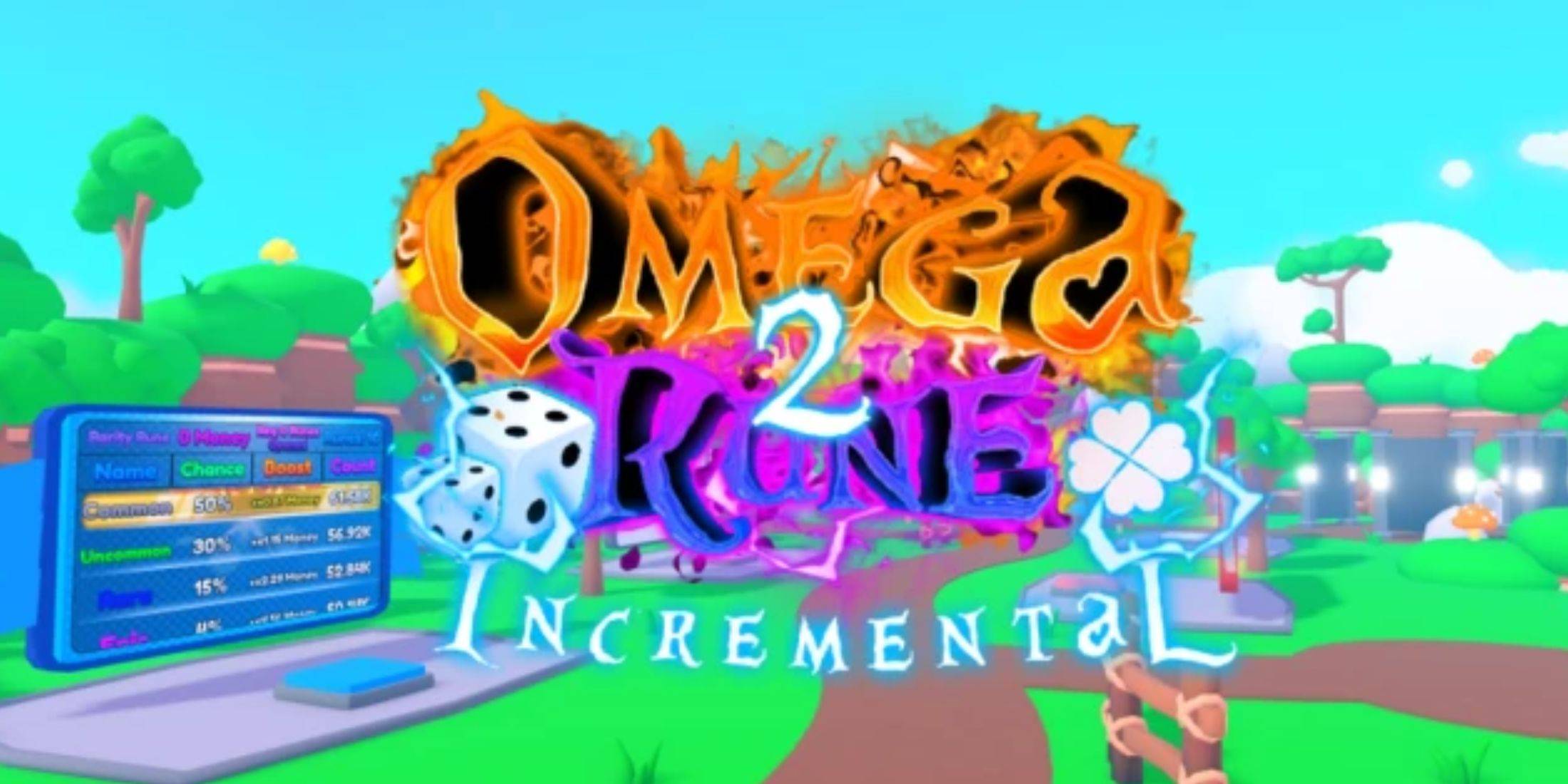 Roblox：Omega Rune增量2代碼（2025年1月)