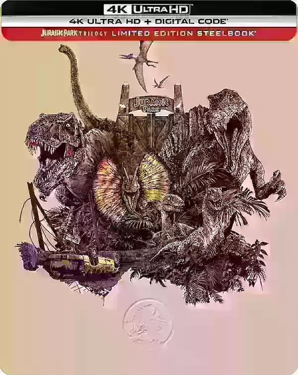 Jurassic Park Trilogy 4K Steelbooksが予約注文可能になりました