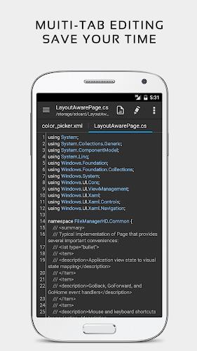 QuickEdit Text Editor Schermafbeelding 4