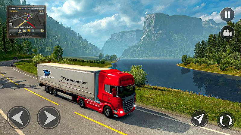 American Truck Driving Games應用截圖第4張