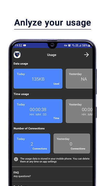 Ninja VPN – Faster, Safer Internet Zrzut ekranu 2