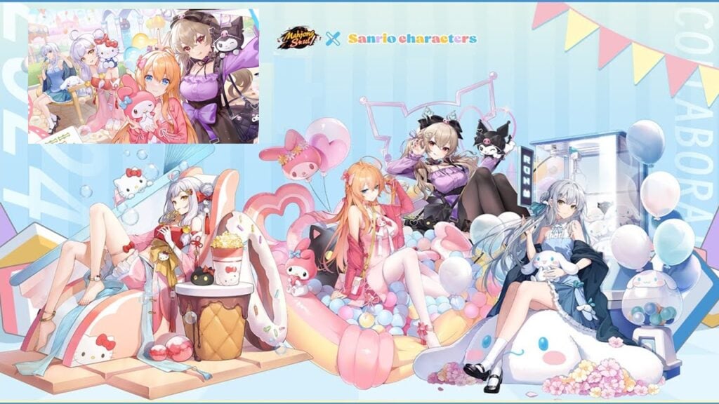 Ang mga koponan ng Mahjong Soul ay kasama ang Sanrio para sa kaibig -ibig na mga outfits at goodies
