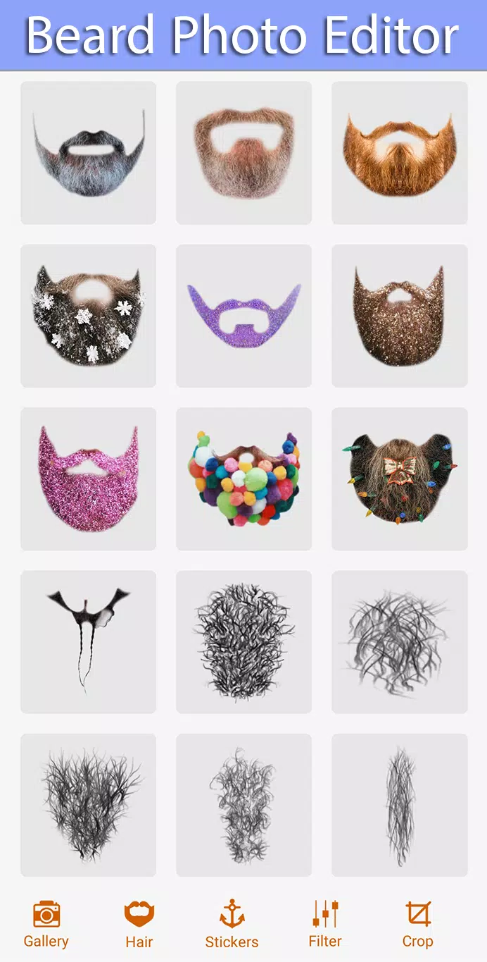 редактор фотографий для бороды Скриншот 2