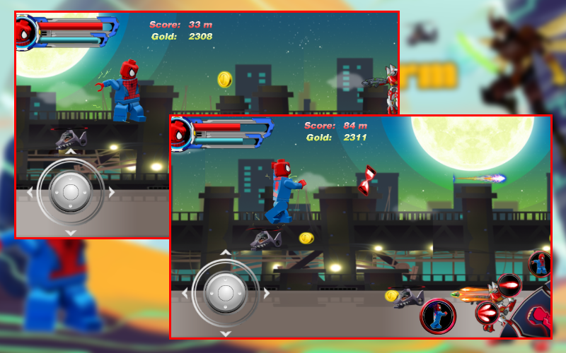 Spider Lego Battle Transform ภาพหน้าจอ 1