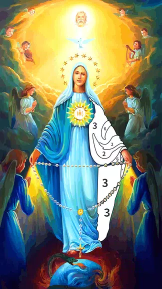 Schermata Jesus Coloring Book Color Game 2
