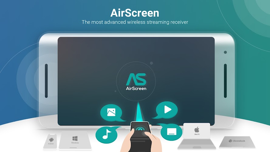 AirScreen - AirPlay & Cast Скриншот 1