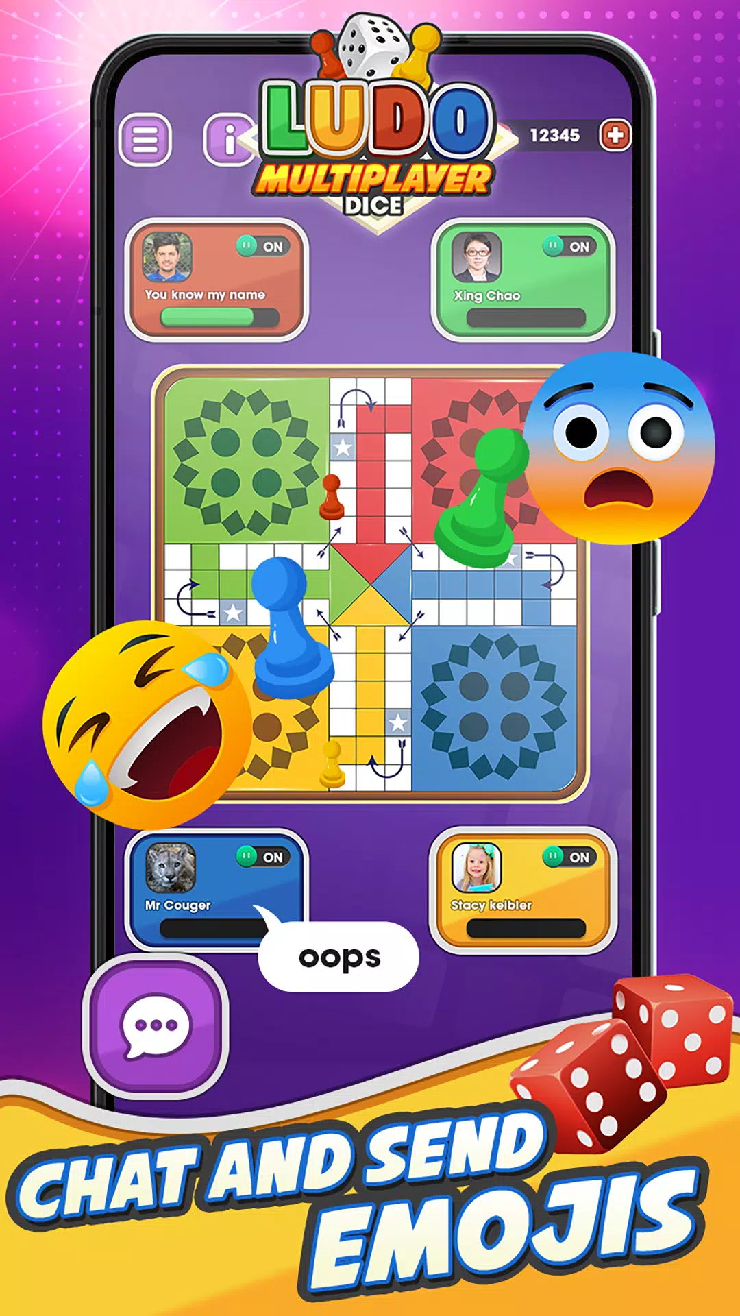 Ludo Online Game Multiplayer Скриншот 1
