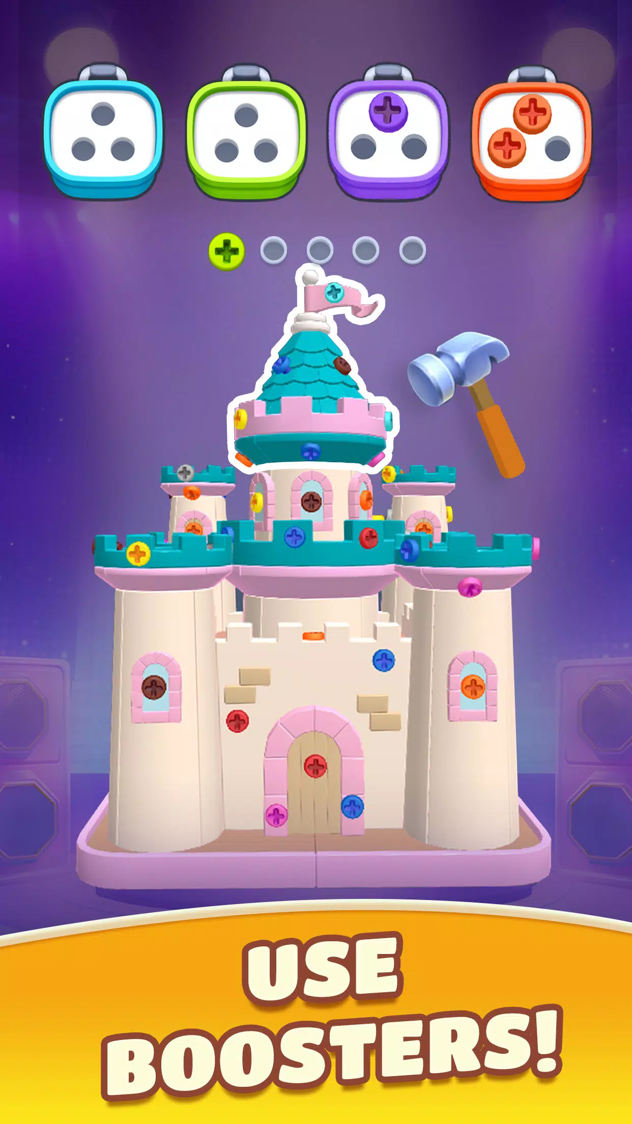 Screw Sort Puzzle Ảnh chụp màn hình 4