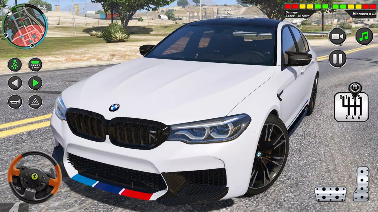 Modern Car Advance Driving 3D Скриншот 1