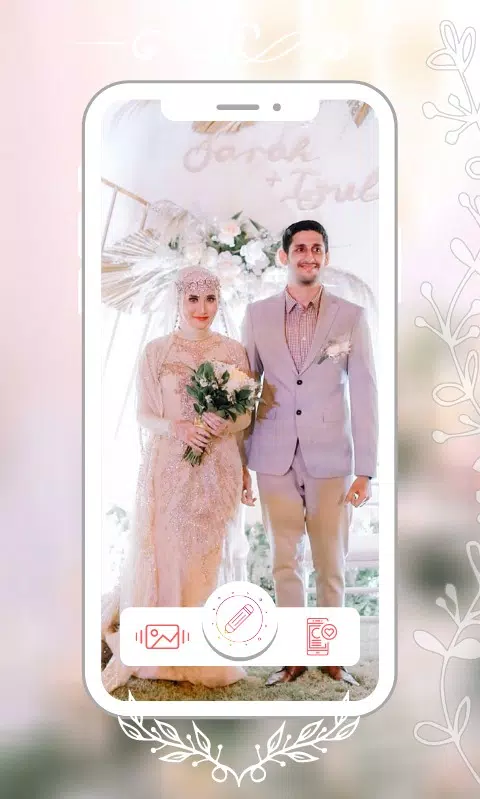 Hijab Couple Bridal Editor Скриншот 2