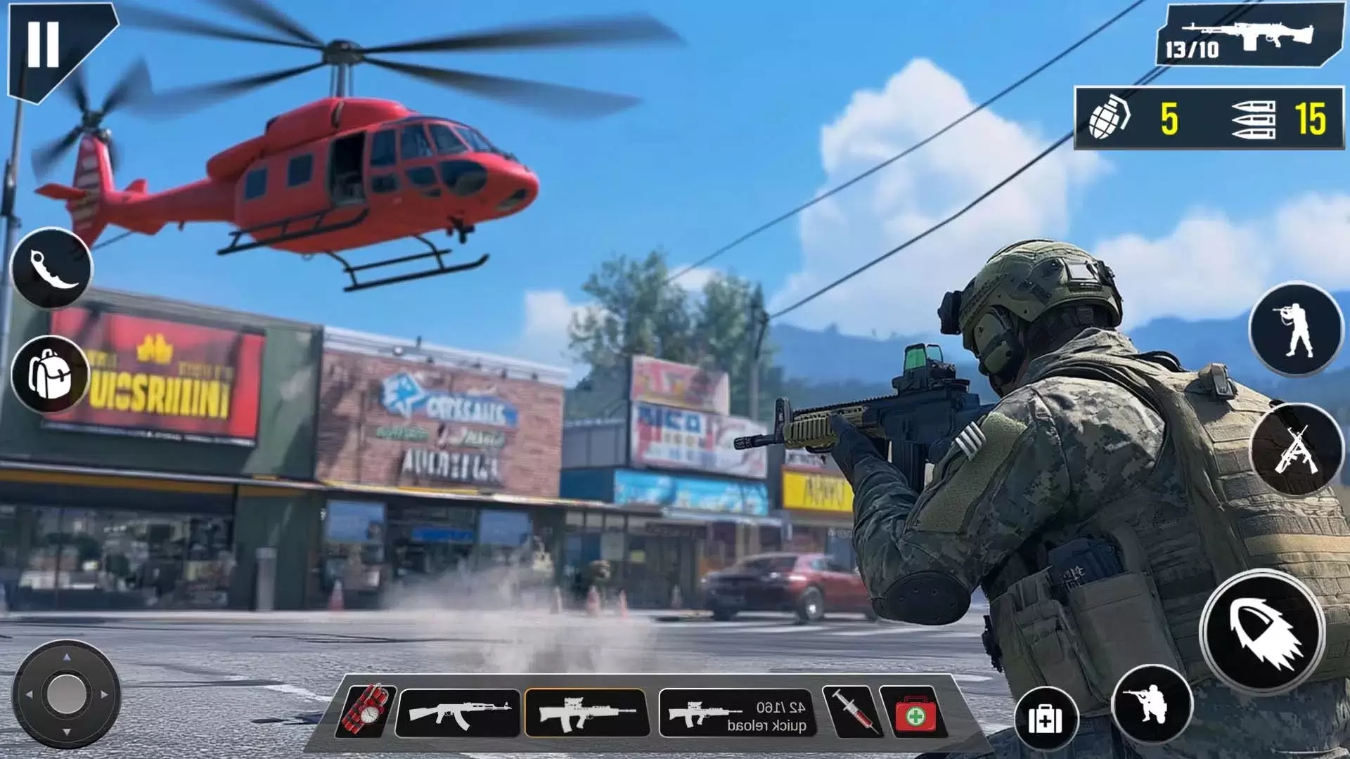 Gun Shooting 3d Shooter Games Ảnh chụp màn hình 1