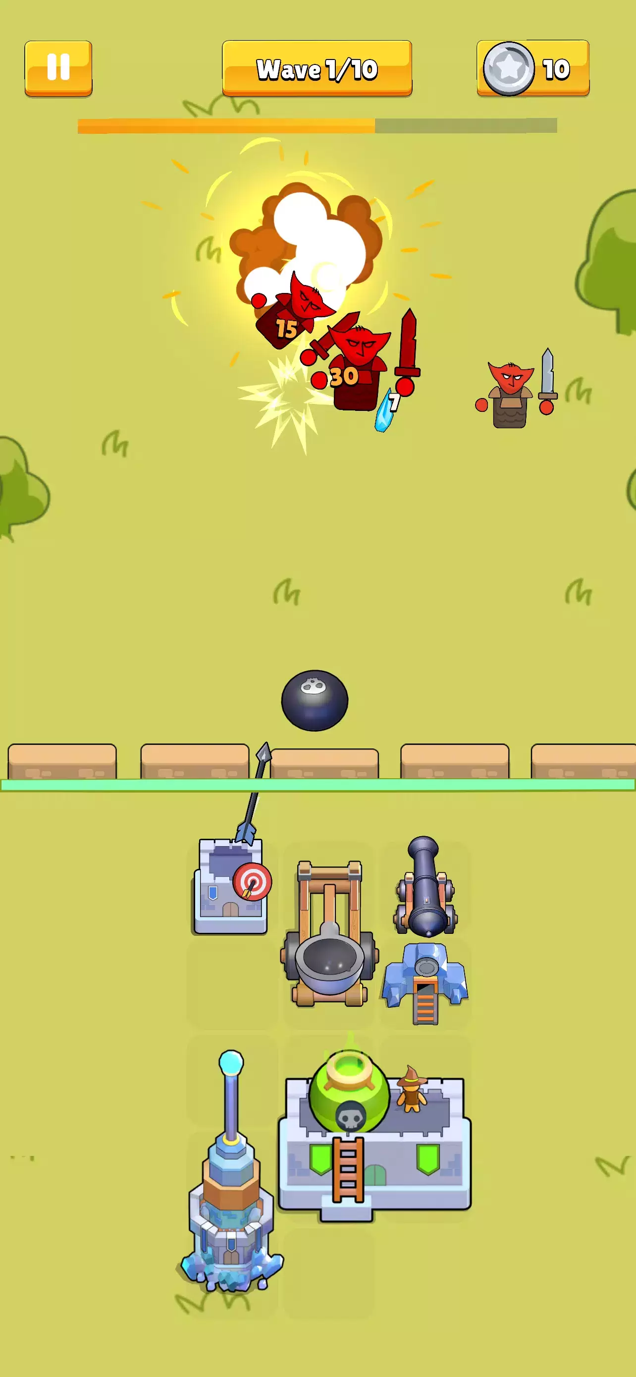 Knight Defense Скриншот 1