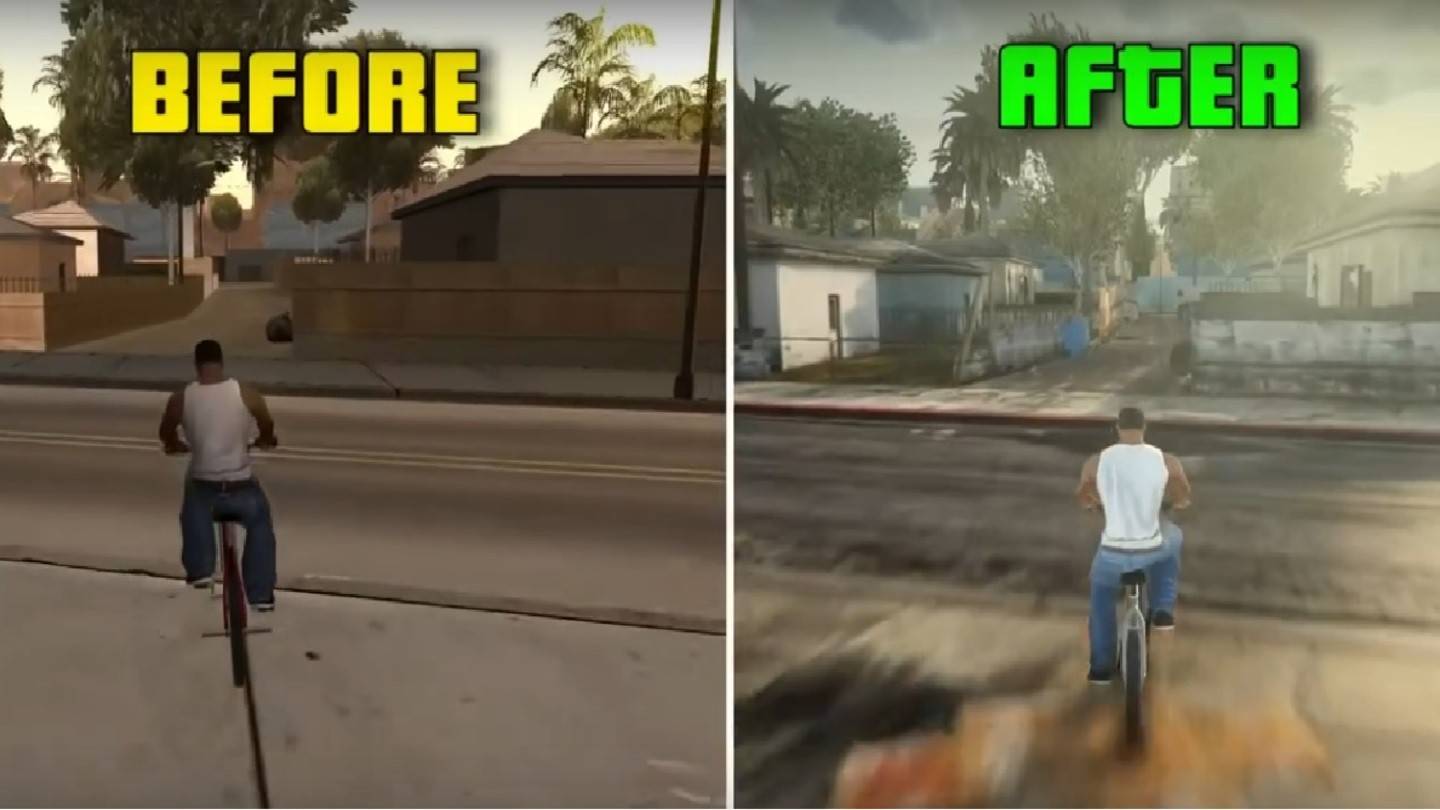 Ang GTA San Andreas ay nag -revamp sa kahanga -hangang mod suite