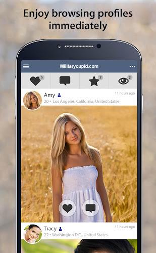 MilitaryCupid: Military Dating Скриншот 2