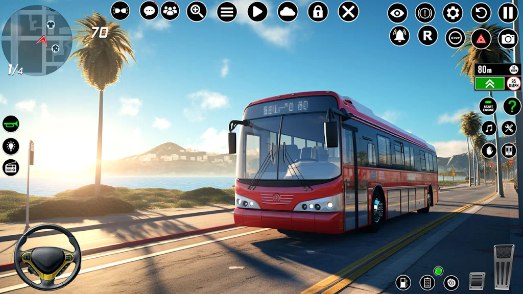 Indian Bus Driver: Bus Game ภาพหน้าจอ 1