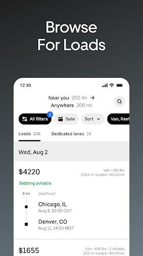 Uber Freight Скриншот 1