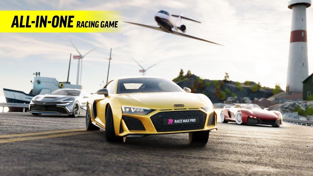 Race Max Pro - Car Racing Mod Capture d'écran 1