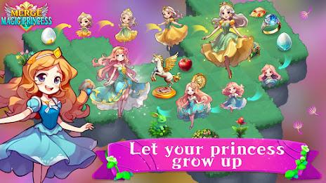 Merge Magic Princess: Tap Game Скриншот 4