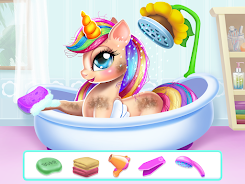 Unicorn Dress up Girls Game Tangkapan skrin 2