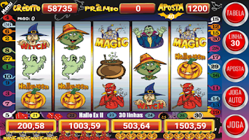 Halloween Slots 30 Linhas應用截圖第4張