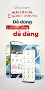 Agribank E-Mobile Banking Ảnh chụp màn hình 1