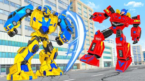 Fox Robot Transform Bike Game 스크린샷 1